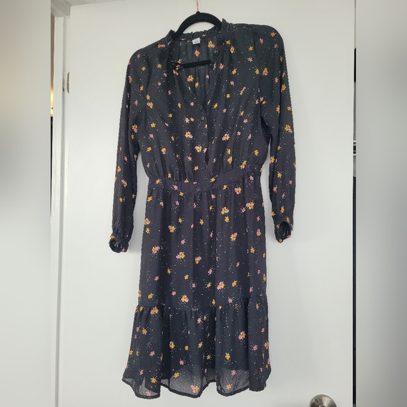 Floral long sleeved dress, size small - Picture 1 of 16